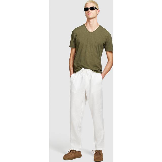 SISLEY Slim Fit V-Neck T-Shirt