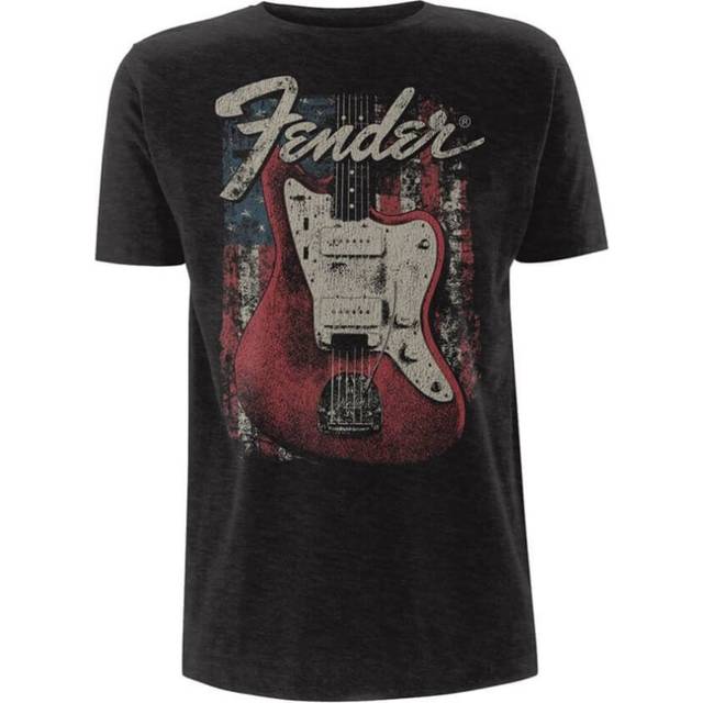(S) Men's Fender Distressed Guitar T-Shirt
