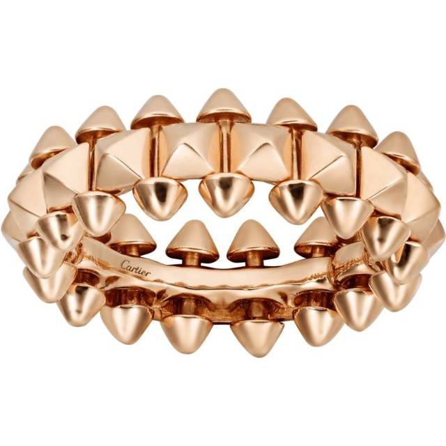 Medium Clash de Cartier Ring - Rose Gold - 48