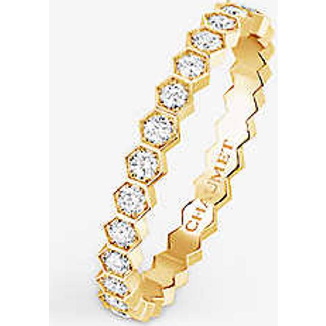 Chaumet Womens Yellow Gold Bee My Love 18ct Yellow-gold and 0.43ct Diamond Ring 54mm - YELLOW GOLD