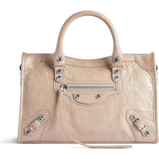 Balenciaga Le City Small Bag - Beige - Women's - Lambskin
