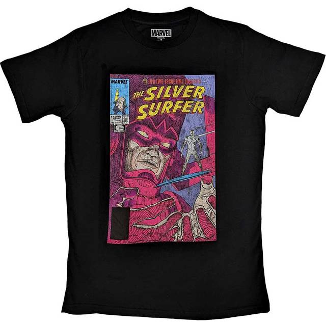 Marvel comics unisex t-shirt: galactus & silver surfer (medium)