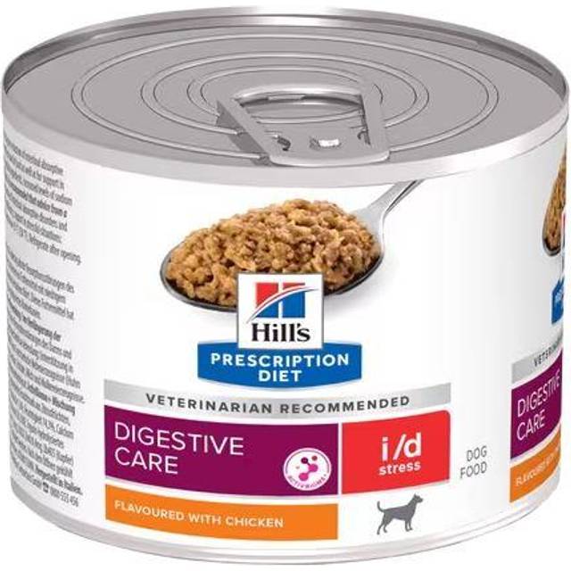 Hill's Prescription Diet I/d Stress Digestive Care våtfoder hund (burk). Förpackning: 1 bricka (12 x 200 g)