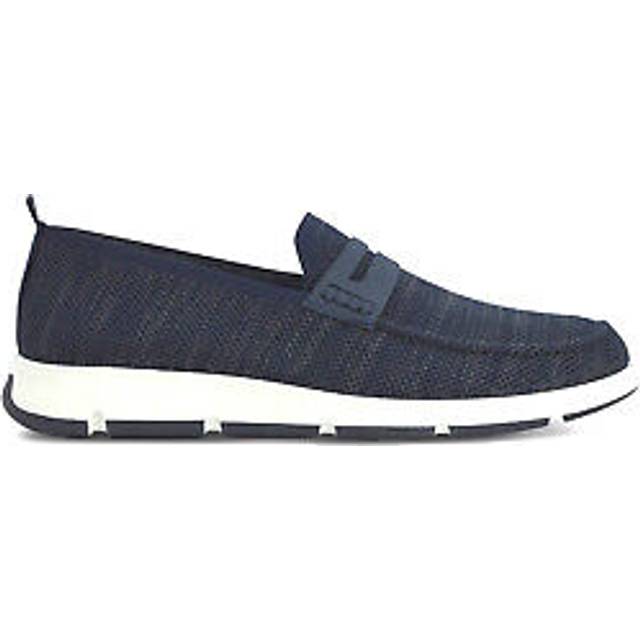 Mens wide fit slip on pumps with memory foam insole (lightweight and flexible)