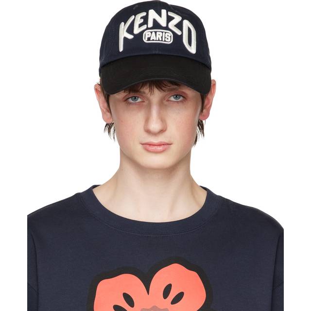 Kenzo - Long Peak Logo Baseball Cap One Size