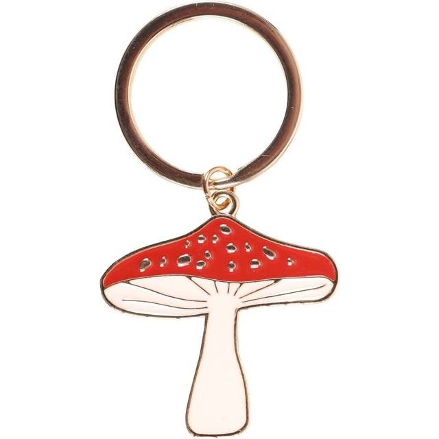 Lucky Toadstool Keyring