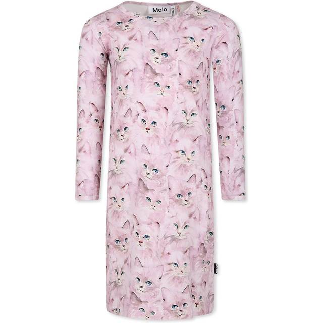 Molo Nattlinne - Lovely - Lavender Akvarell - Molo - 4 år (104) - Nattlinne
