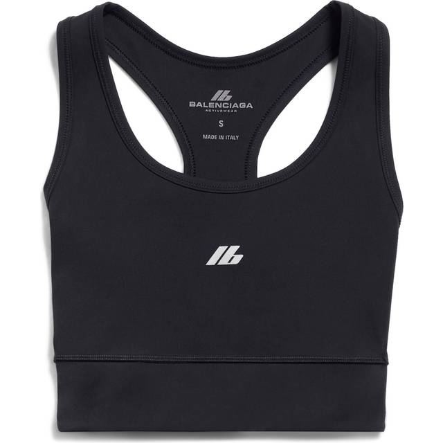 Activewear Sports Bra - 1081 BLACK/REFLECTIVE - Medium