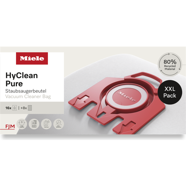 Fjm Xxl Hyclean Pure Dammsugarpåsar