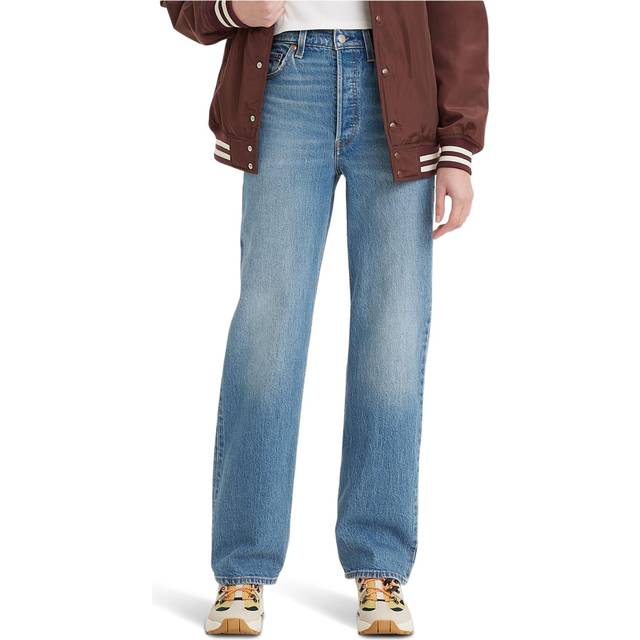 Levi's Ribcage Full Length Jeans - Women's - 26X32 - Blue