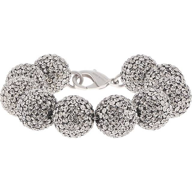 Balenciaga, Bracelets, female, Gray, M, Brass Bead Bracelet