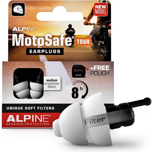 Alpine MotoSafe TOUR, hearing protection