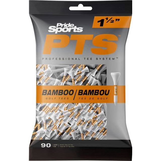 Pride PTS Bamboo 1 1/2" Tees 90 Pack - Orange