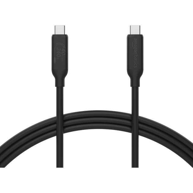 USB-C to USB-C 4 Fast Charger Cable, 40 Gbps, 8K Video, 240W, USB-IF Cert, Thunderbolt 4/3 Compatible, for Apple iPhone