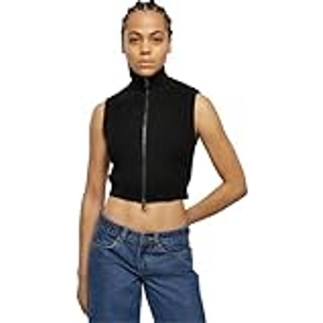 UC Ladies UC Short Knit Vest Black / 5XL Topp