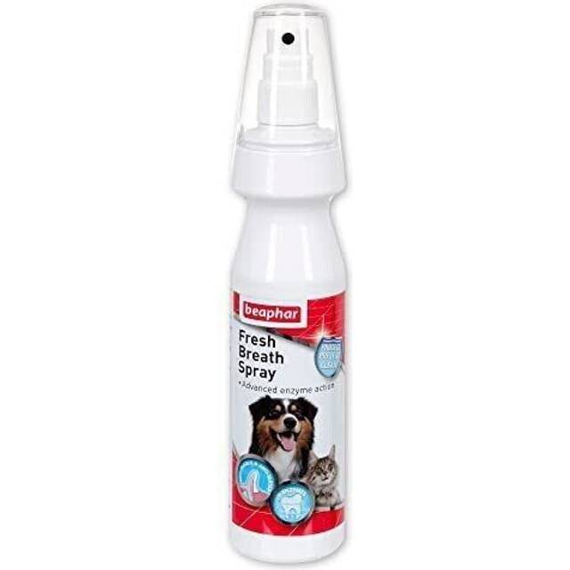 | Fresh Breath Anti-Plaque Spray | Dental Care for Dogs & Cats | Helps Prevent Bad Breath |Combats Plaque & Tartar | 150ml