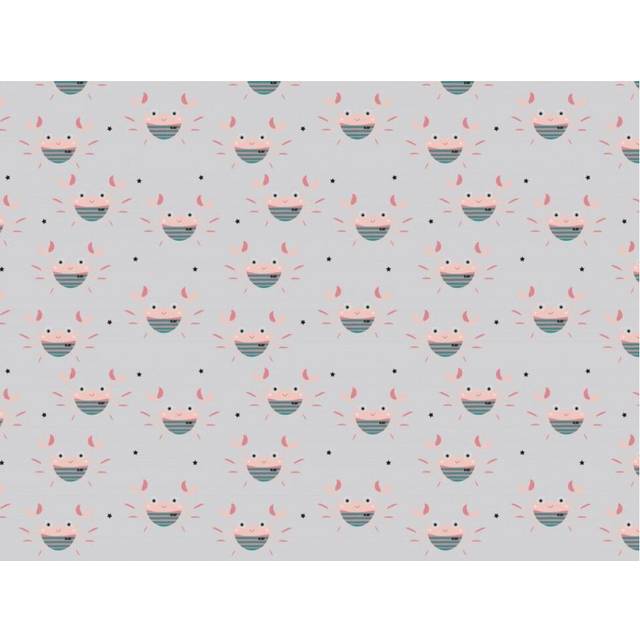 Cotton Jersey Stretch Knit Fabric Light Grey