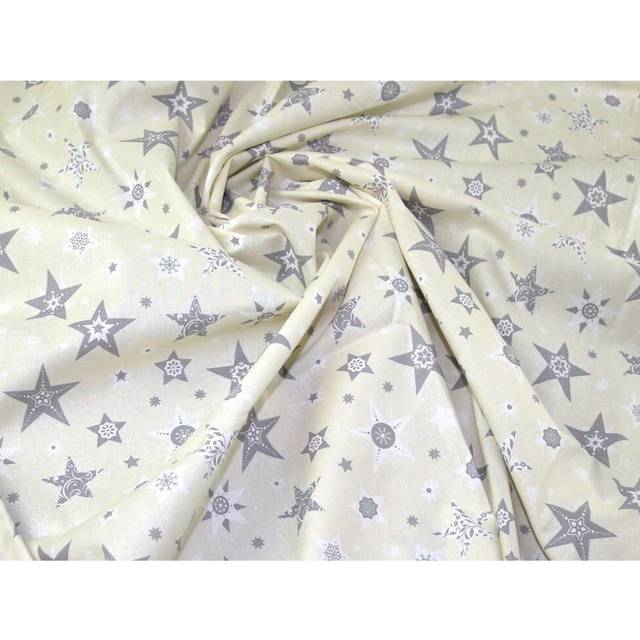 Deadstock 100% Cotton Fabric Ivory