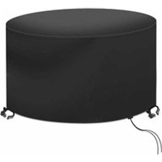 AlwaysH Table Protector Cover, Windproof Round Table Cover Furniture Cover 420D Oxford Fabric Garden Furniture Cover (Ø128x71cm)