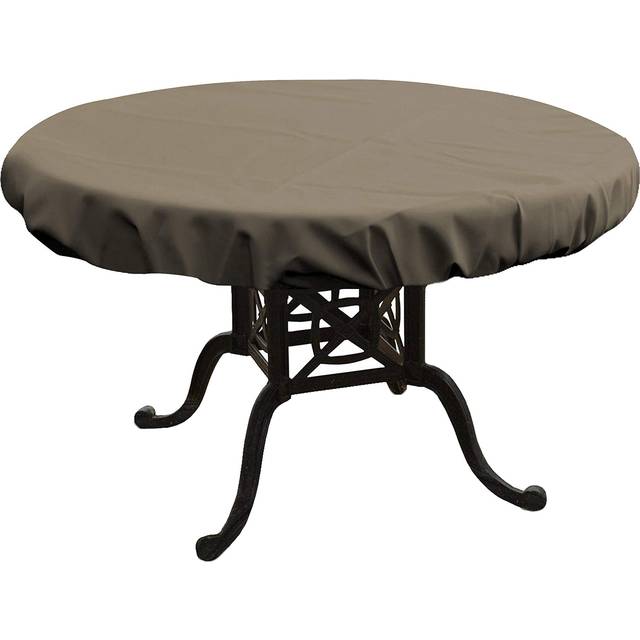 Covers  all 12 Oz Round Table Top Cover 48 Inch  Waterproof  UVResistant Perfect Table Cover for Dining Table Buffet Parties