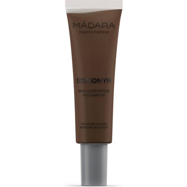 MÁDARA Smink Ansiktssminkning SkinonymSemi-Matte Peptid 100 Mocha 30 ml (10.100,00 kr / 1 l)