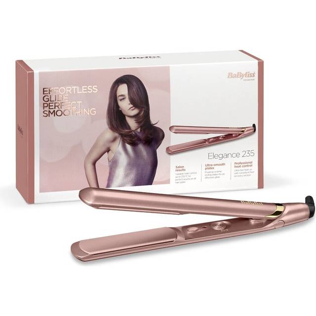 Babyliss hair straighteners elegance 235 ultra smooth plates - 2598cu