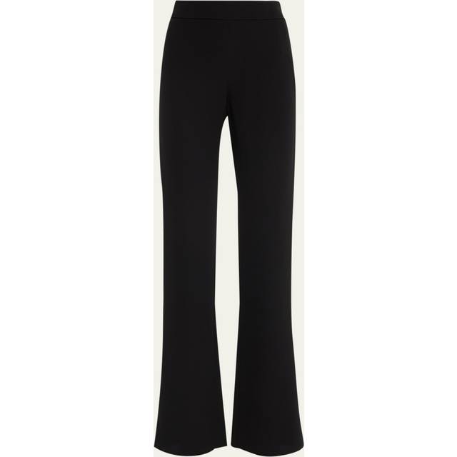 Black Cady Straight-Leg Pants - SOLID BLACK - 44 IT (8 US)