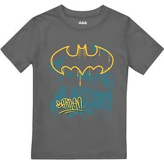 DC Comics Hero Of The Night T-Shirt Charcoal - 5-6 Years