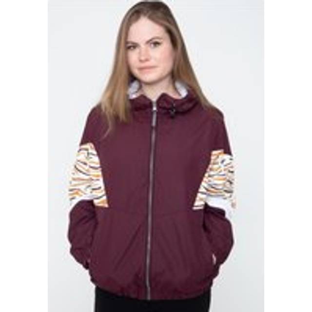 Iriedaily - Streetz R Red Wine - Jacket - burgundy - XS - Shell: 100% Nylon; Lining: 100% Polyester