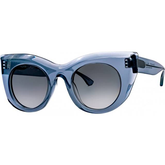 Thierry Lasry Climaxxxy 1960 Women's Sunglasses Blue Size 46 - Transparent Sky Blue (46)