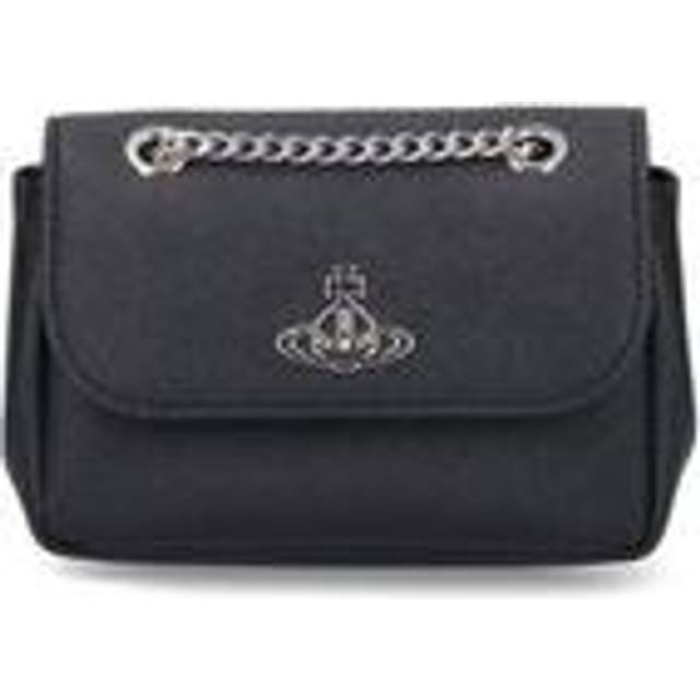 Vivienne Westwood Small Vegan Leather Bag - Black