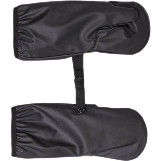 Long Lined PU MR regnvantar, BLACK, Barn, 3-4ÅR