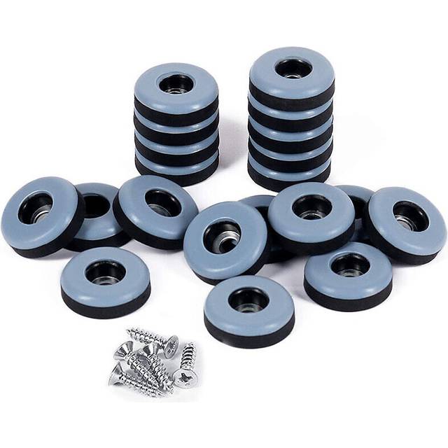 8Pcs Furniture Glides with Screws Furniture Sliders Pads Sliding Block Table Chair Leg Mat Floor Protector For Carpet Hardwood