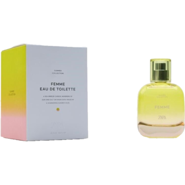 ZARA Femme Summer Collection 90ml Eau De Toilette Women Fragrance New