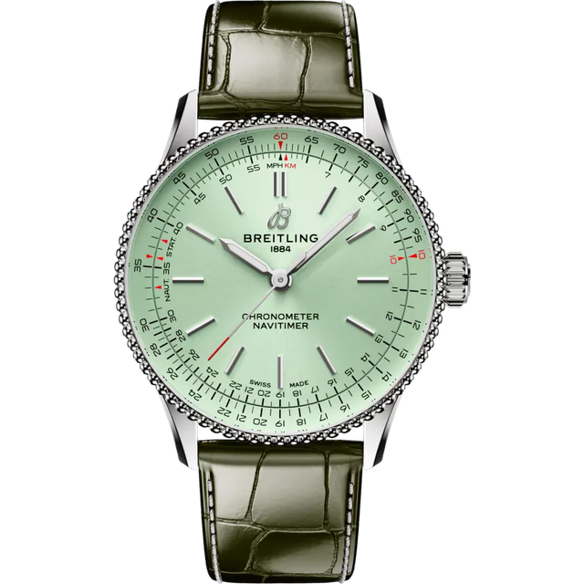 Breitling Navitimer Automatic 36 Green Watch A17327361L1P1