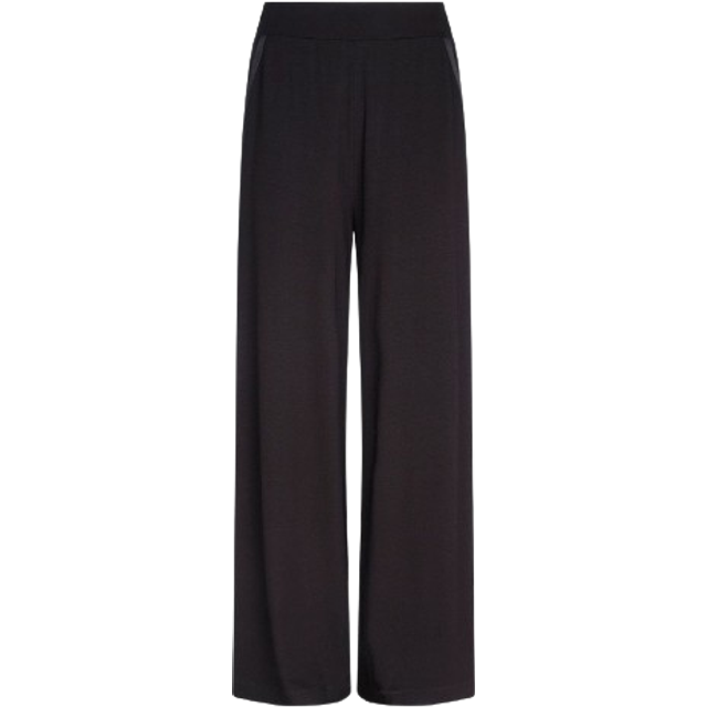 Mint Velvet Palazzo Wide Leg Trousers, Black