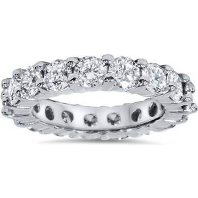 4ct Diamond Eternity Wedding Ring 950 Platinum