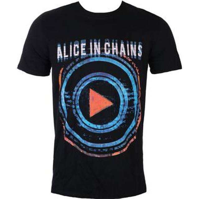 Medium Black Men's Alice In Chains Played T-shirt -  medium black mens alice chains played tshirt