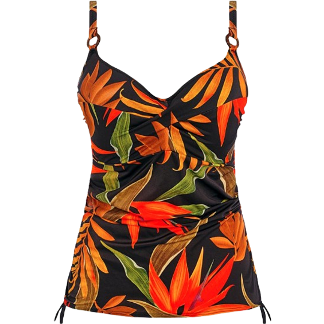 Black Pichola Twist Front Tankini (36D)
