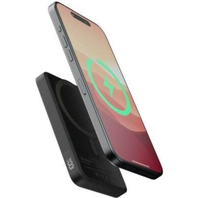 Xtorm FS5W051 Magnetic trådlös powerbank (midnattssvart)