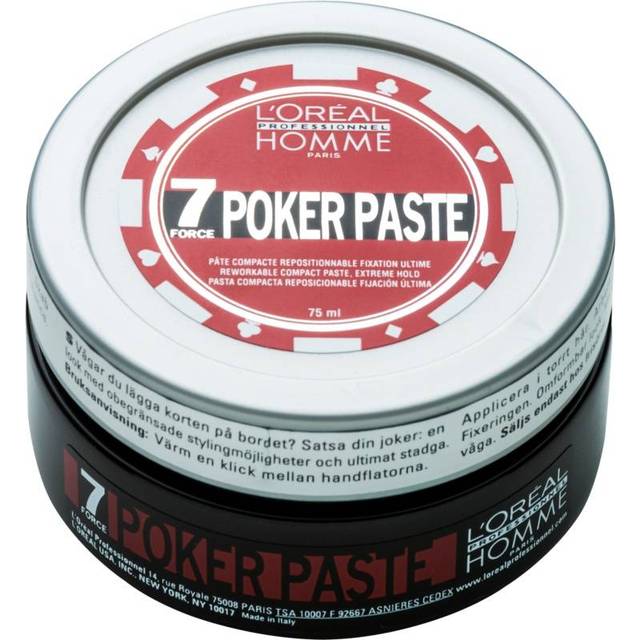 L'Oréal Professionnel Paris Homme Poker Paste 75ml - Bedste hårvoks - Dinskønhed.dk