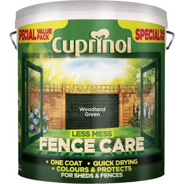Less Mess Fence Care Woodland Green 6 Litre