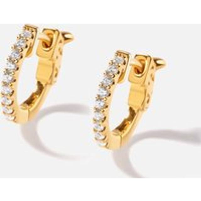 Carat London Baby Hoop 18k Gold Vermeil-Plated Earrings
