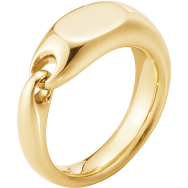 Ring reflect klackring gult guld