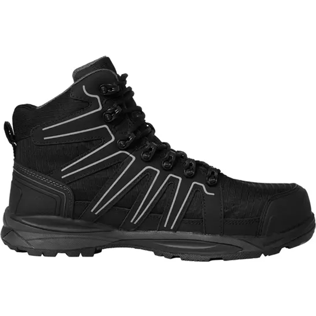 Helly Hansen Manchester Mid S3 Safety Boot Unisex Black/Grey UK Size 6