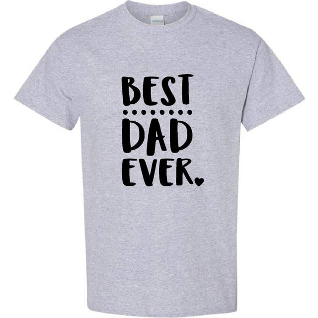 (Sport Grey, M) World Best Dad Daddy Father Ever Fathers Day Gifts Men T Shirt Tee Top