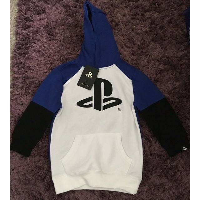Officially licensed primark playstation hoodie boys 5-6 years xmas gift ps4