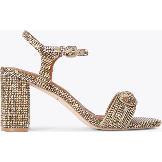 Kensington Langley Block Heels - WHITE - Taking inspiration from its vibrant London surroundings, Kurt Geiger London delivers a collection of lively trainers, heels and more with playful and lively style intentions.