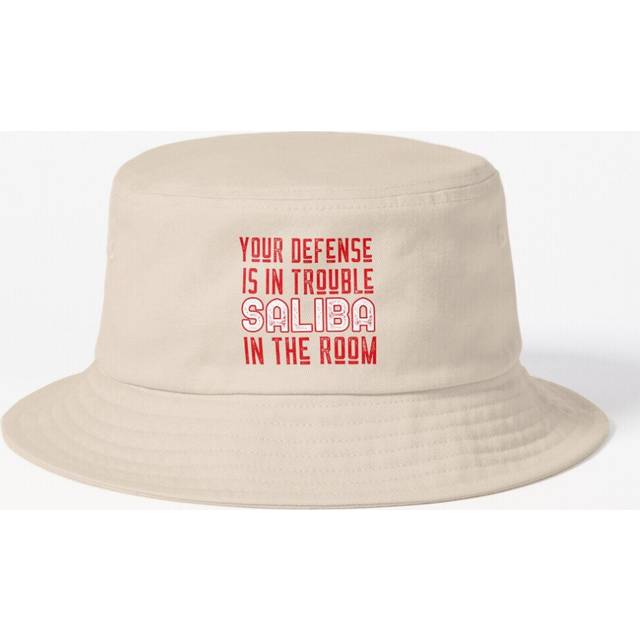 Bucket Hat Your defense is in trouble, Saliba in the room, Arsenal Adult in 10 Stylish Colors