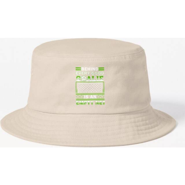 Bucket Hat Behind Every Good Goalie is an Empty Net Adult in 10 Stylish Colors